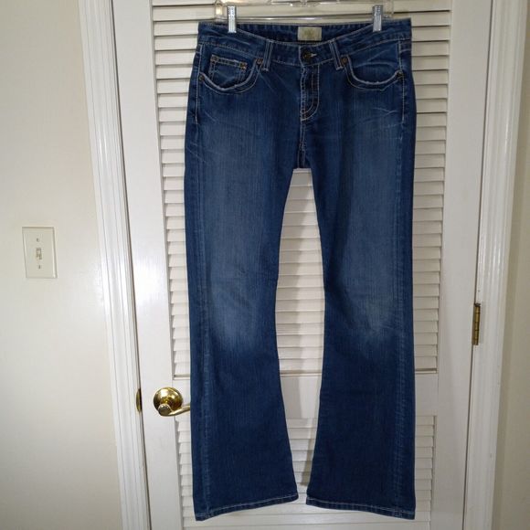 BKE Madison Jeans Tag Size 31x33.5 (Measures 32X33) Low Rise Medium Rise Boot - Picture 2 of 13